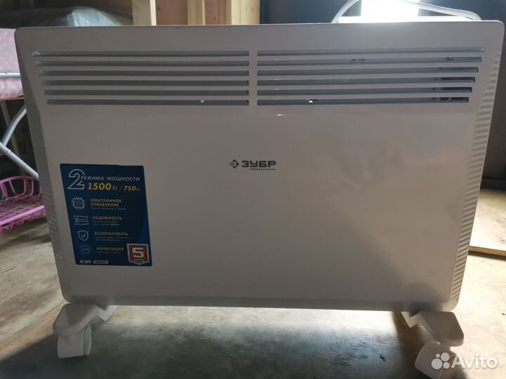 Конвектор электрический Зубр