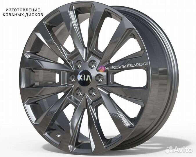 Кованые диски R20 на Kia Mohave HM2