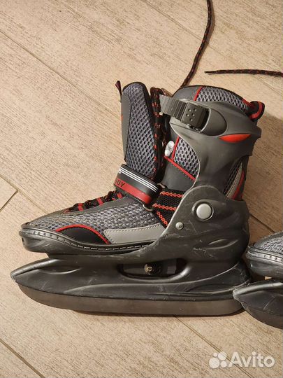 Коньки р-р 34-37 раздвижные