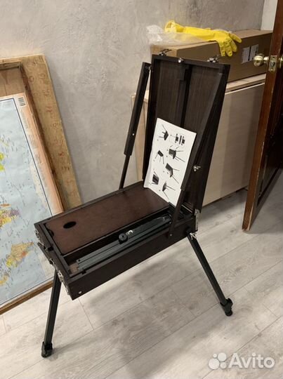 Мольберт деревянный напольный