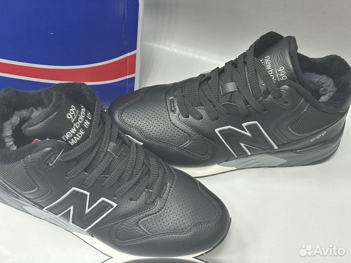 Кроссовки зимние new balance с мехом 41-45