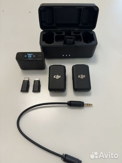 Микрофон DJI Mic (2 TX + 1 RX + Charging Case)