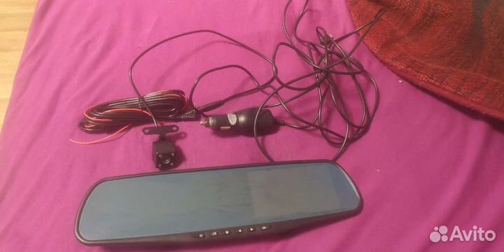 Зеркало регистратор с камерой заднего вида