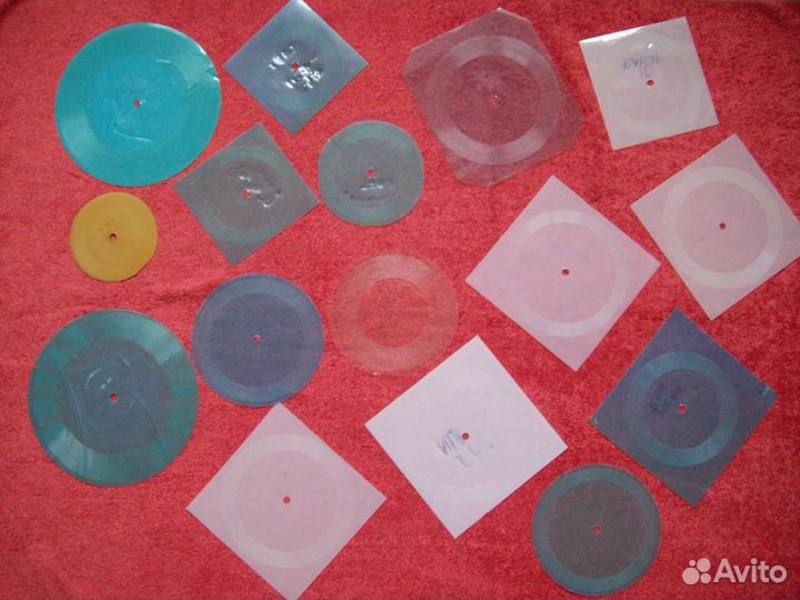 Пластинки гибкие (для прослушки и оформления)