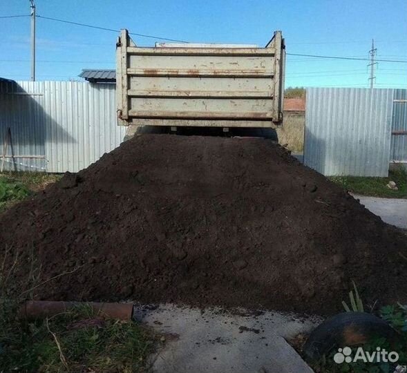 Перегной Навоз Чернозем плодородный Земля Грунт