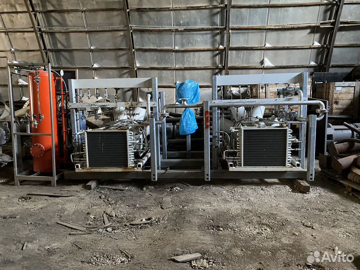 Компрессорная станция для произв. сжатого азота