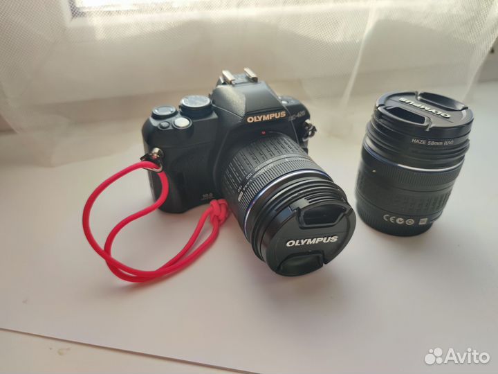 Зеркальный фотоаппарат olympus e-420+2 обьектива