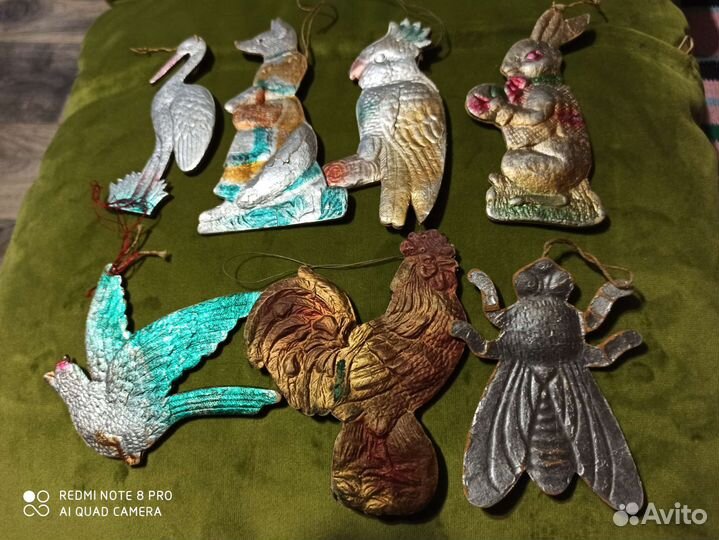 Новогодние картонные фигурки