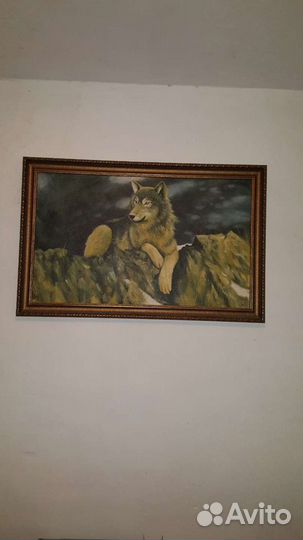 Картина волк