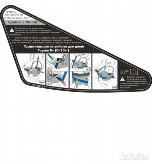 Детское автокресло от 0 до 13