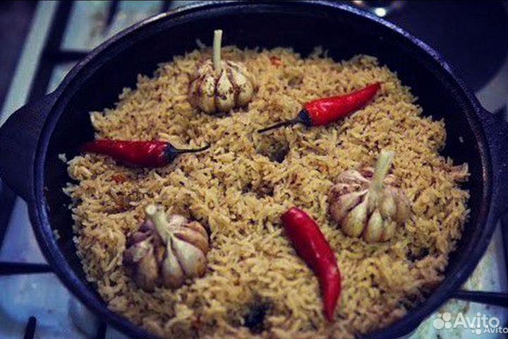 Узбекски казан чугунный