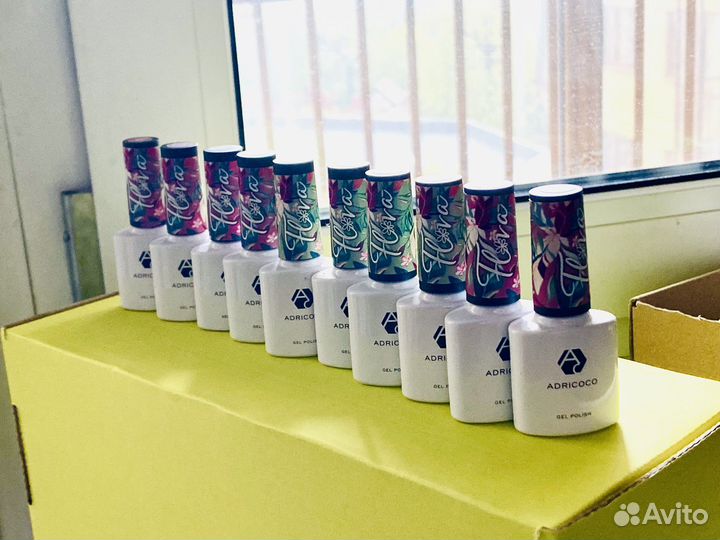 Набор гель-лаков Flora AdriCoco