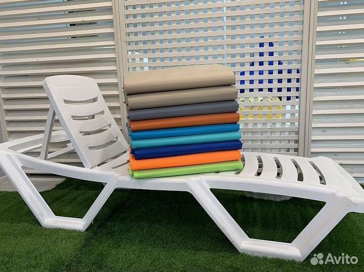 Матрас на шезлонг пляжный