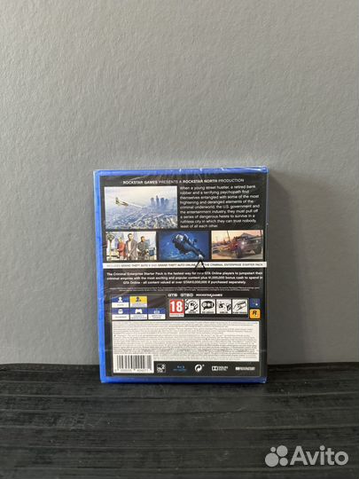 Gta 5 ps4 (диск новый)