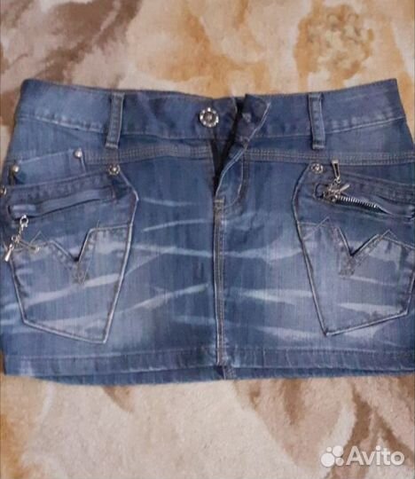 Джинсовая юбка