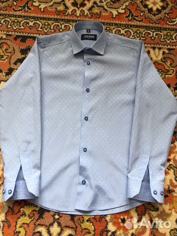 Сорочка для мальчика рост 140