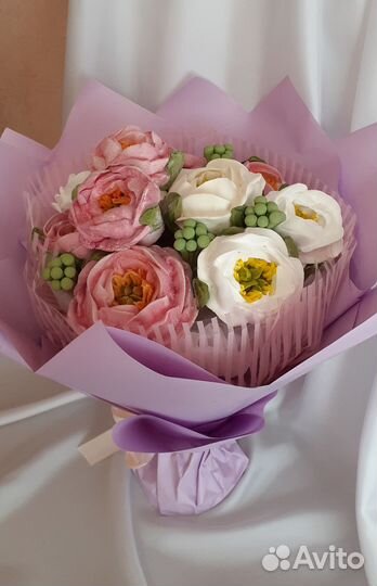 Букет из зефира