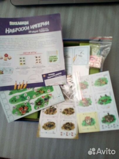 Поселенцы Наброски империи Настольная игра Новая
