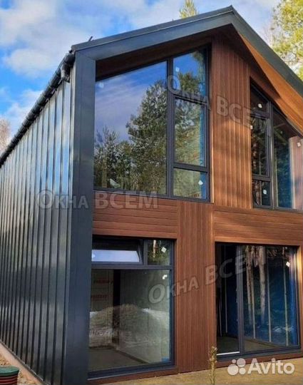 Остекление окон и балконов пвх