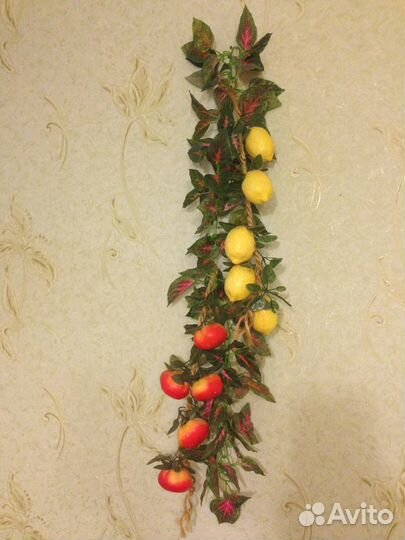 Цветы лиана фрукты в подвесном кашпо