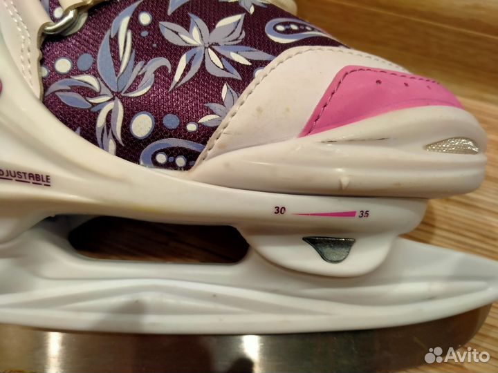 Коньки раздвижные 30-35 разм