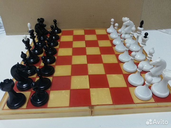 Шахматы СССР. Красивые изящные фигуры