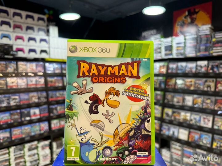 Игры для Xbox 360: Rayman Origins (Русская версия)