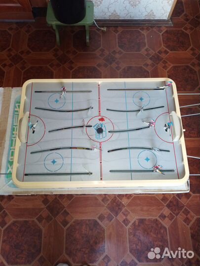 Настольная игра хоккей и футбол СССР