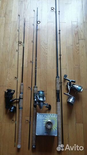 Спиннинг с катушкой