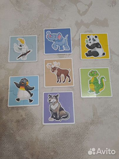 Крупные пазлы для самых маленьких