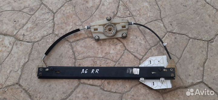 Стеклоподъемник задней двери Audi A6 C6 4F2