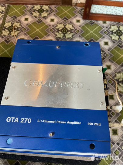 Сабвуфер и усилитель