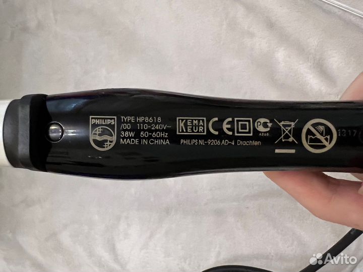 Конусная плойка для завивки волос Philips HP8618