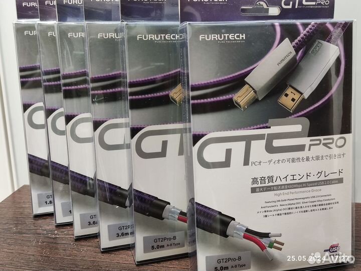 Кабель цап furutech GT2-PRO 3.6метра