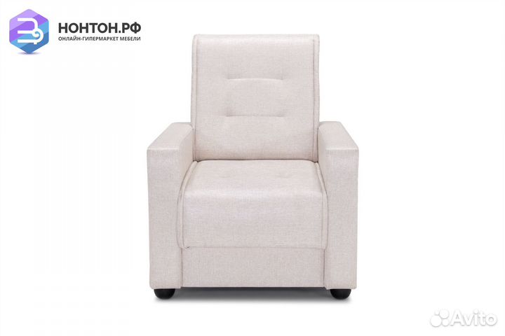 Кресло Лондон-2 рогожка бежевая