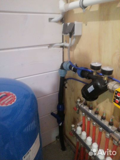 Сантехник. Подключение скважин, септиков