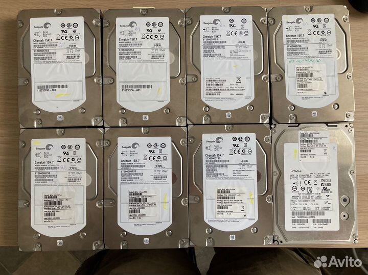 Жёсткие диски 3.5 Seagate SAS 600Gb 15К bad SMART