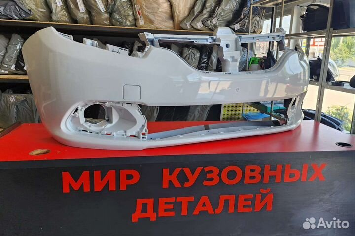 Бампер передний renault logan 2