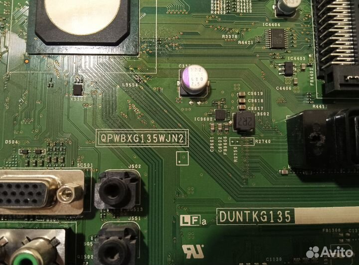 Телевизор sharp на запчасти