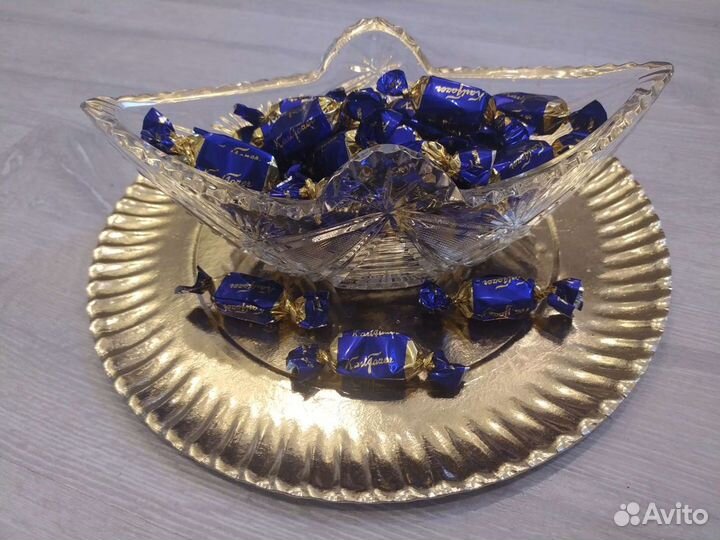 Хрустальная посуда разная