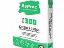 Клеевая смесь ByProc KLS-300 для плитки 25 кг
