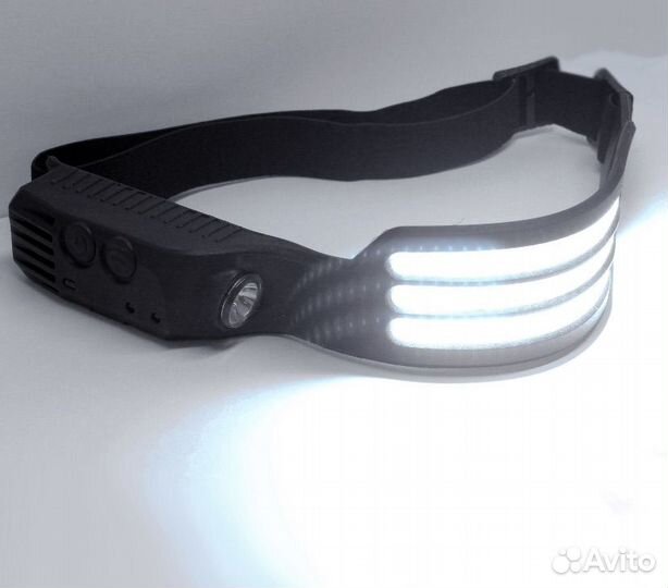 Налобный фонарь С датчиком движения