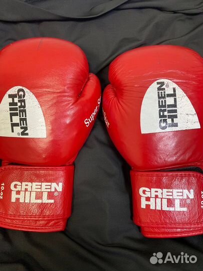Боксерские перчатки green hill super star
