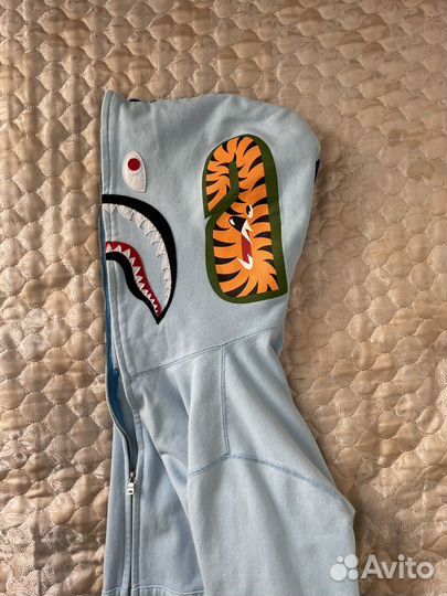 Zip hoodie bape shark