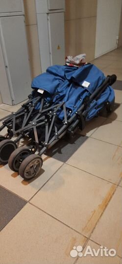 Продам коляску для двойни или погодок