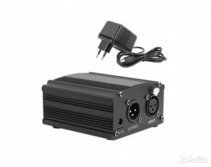 Фантомное питание для микрофона 48V