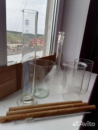 Термометр ртутный ссср+посуда