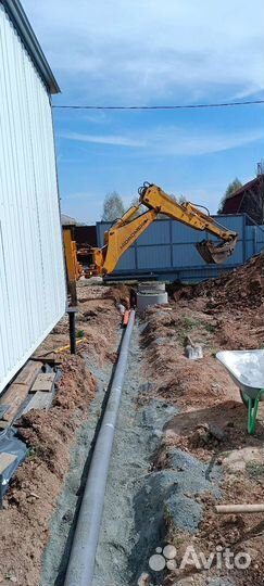 Септик из бетонных колец