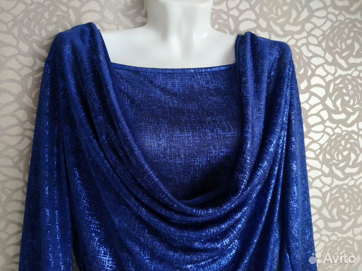 Блуза/кофта женская блестящая р.46/48