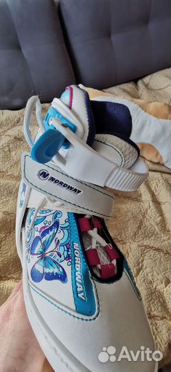 Коньки детские раздвижные 31-35